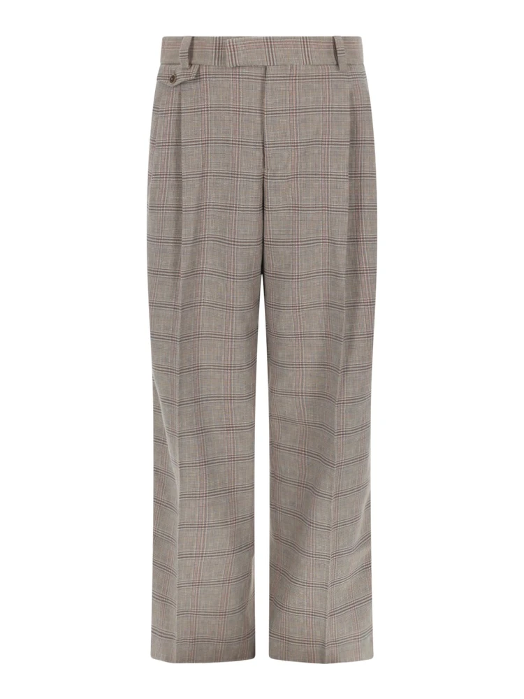 PANTS "LARGE À CARREAUX"