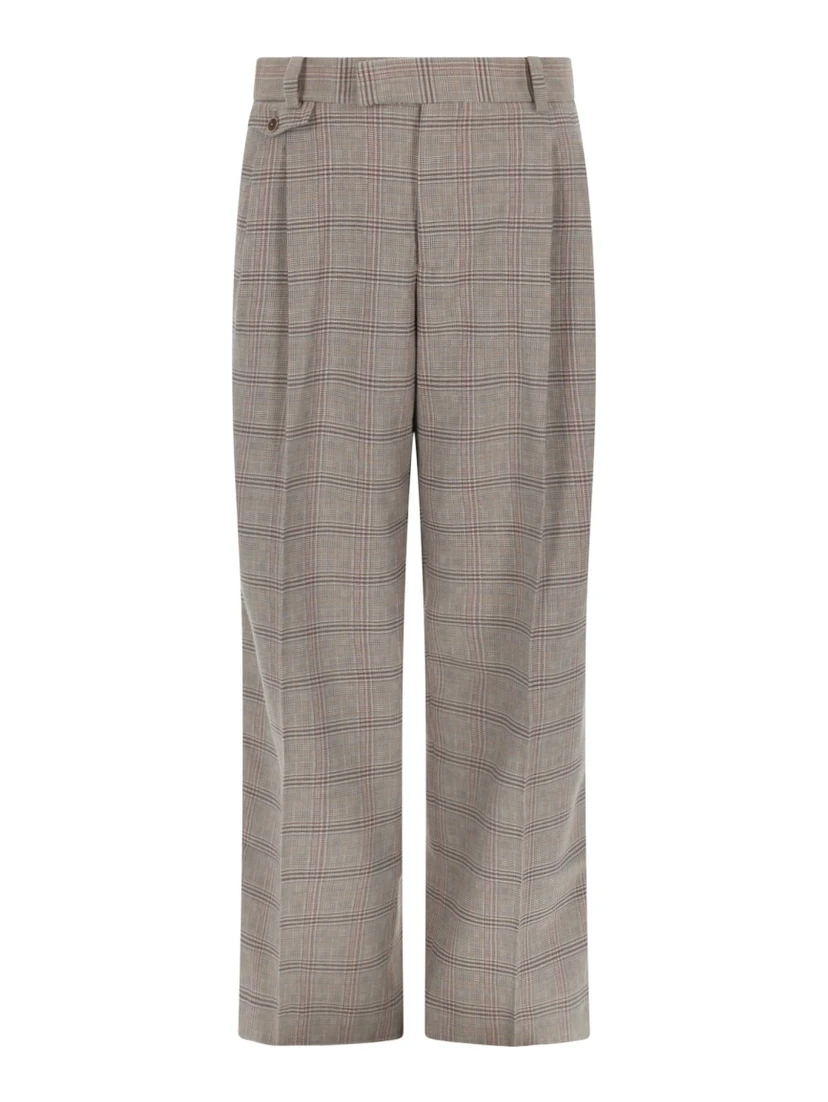 PANTS "LARGE À CARREAUX"