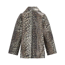 LAMINATED ANIMAL JACKET