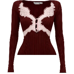 TOP WITH LACE DETAILS