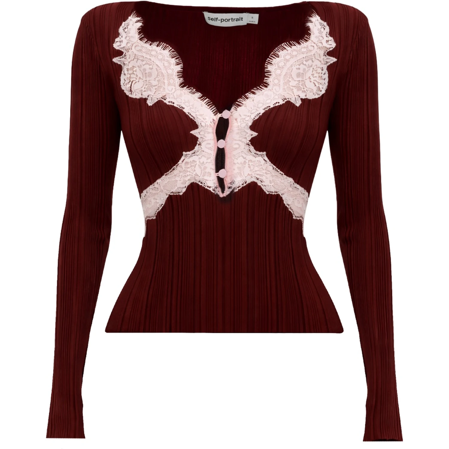 TOP WITH LACE DETAILS