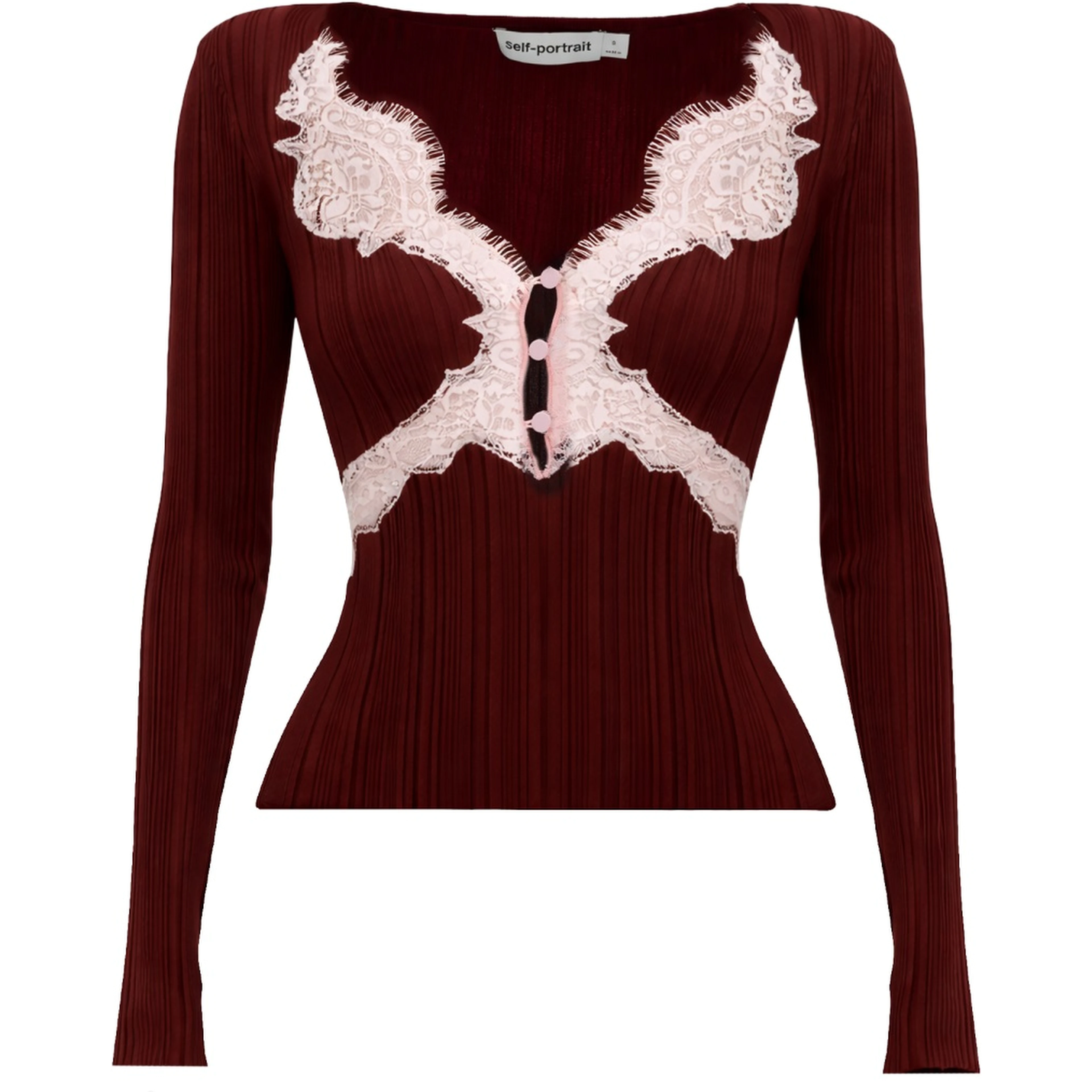 TOP WITH LACE DETAILS