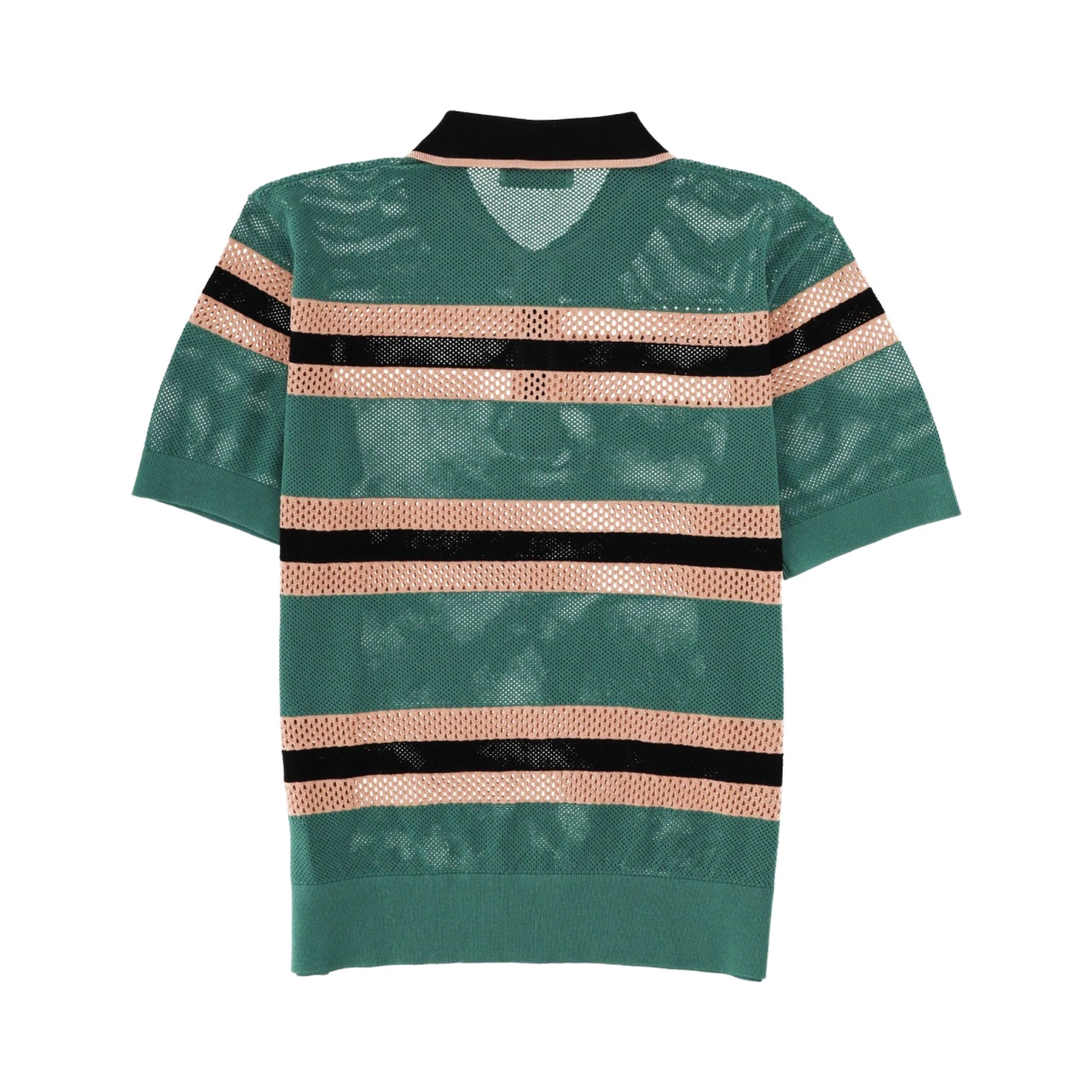 POLO "MERCY STRIPE" TRAFORATA