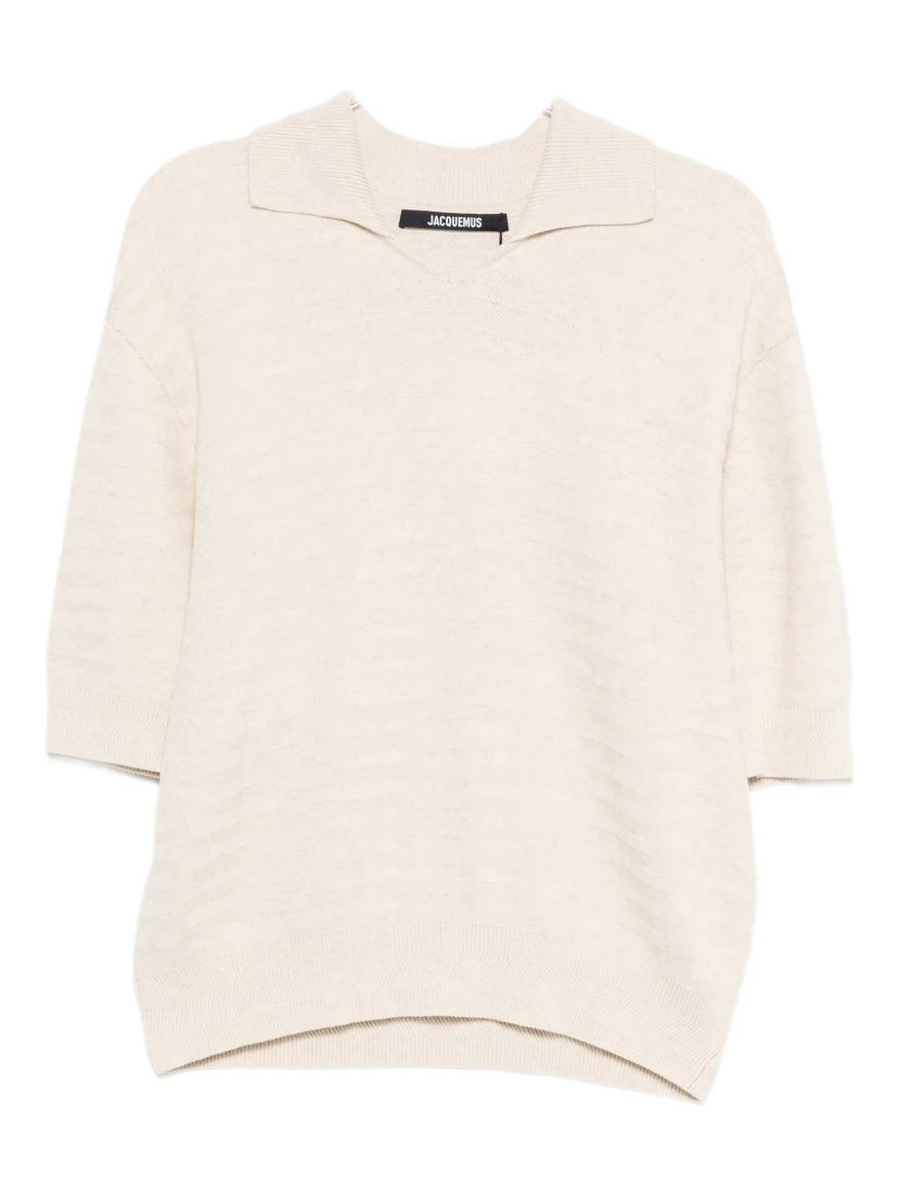 JACQUEMUS Sweaters Beige