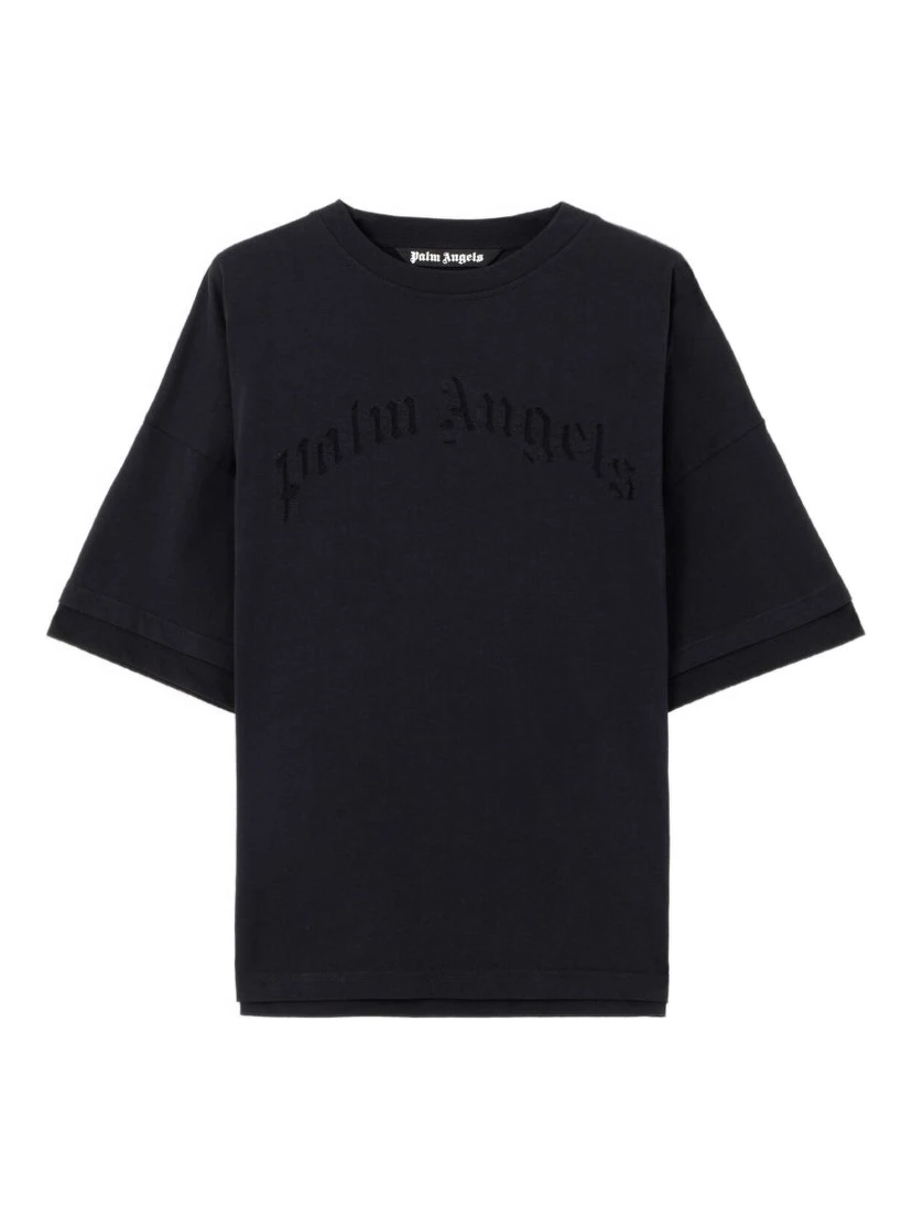 Palm Angels T-shirts and Polos Black