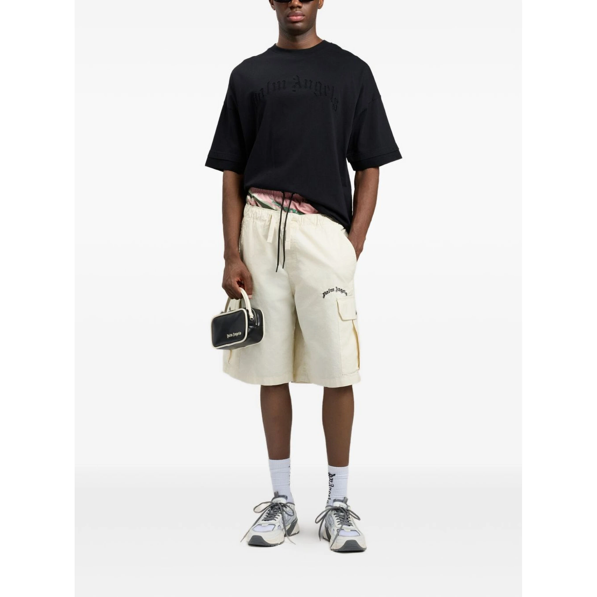 Palm Angels T-shirts and Polos Black