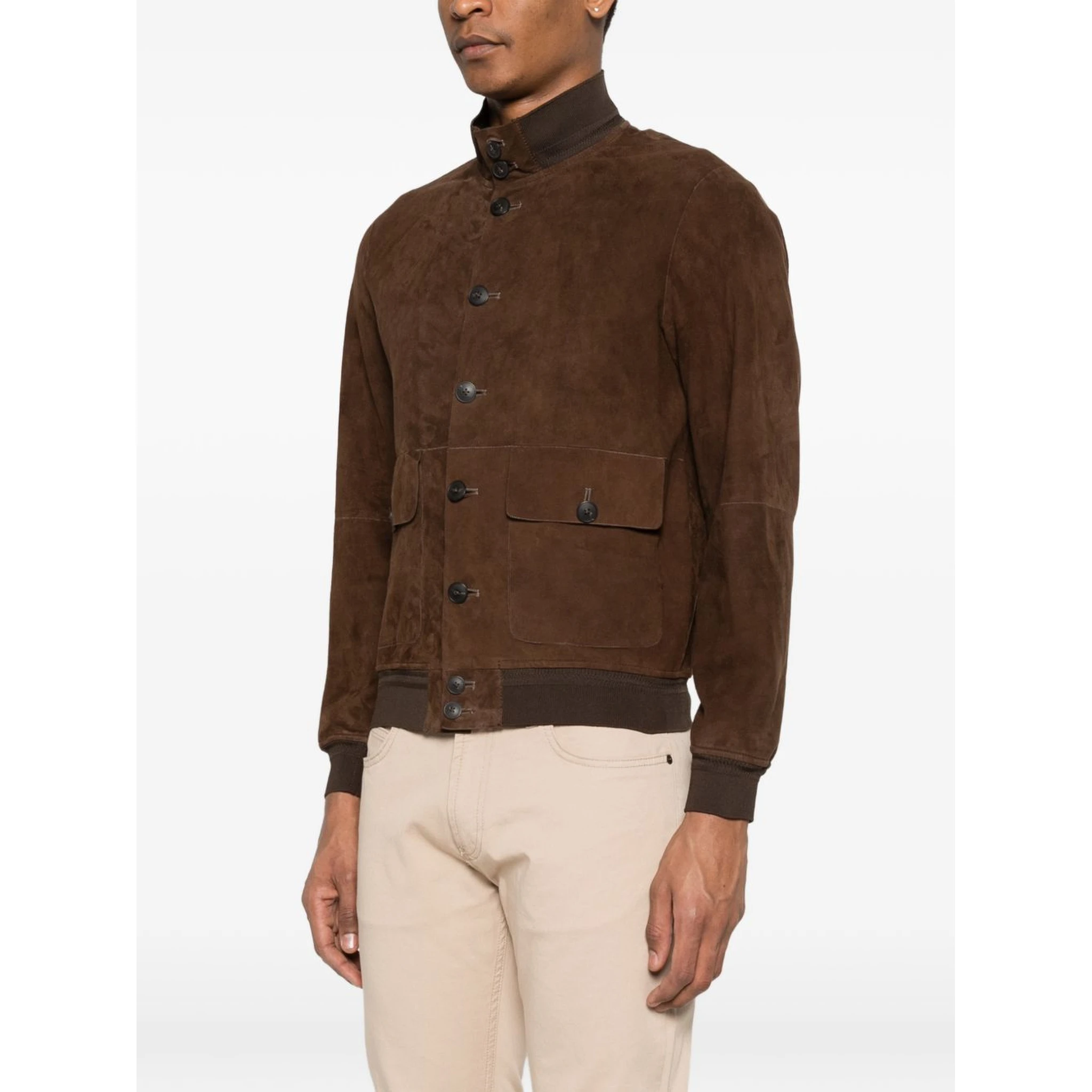THE JACK AND JACKIE LEATHERS Jackets Brown
