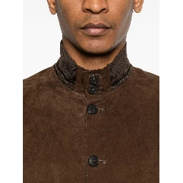 THE JACK AND JACKIE LEATHERS Jackets Brown