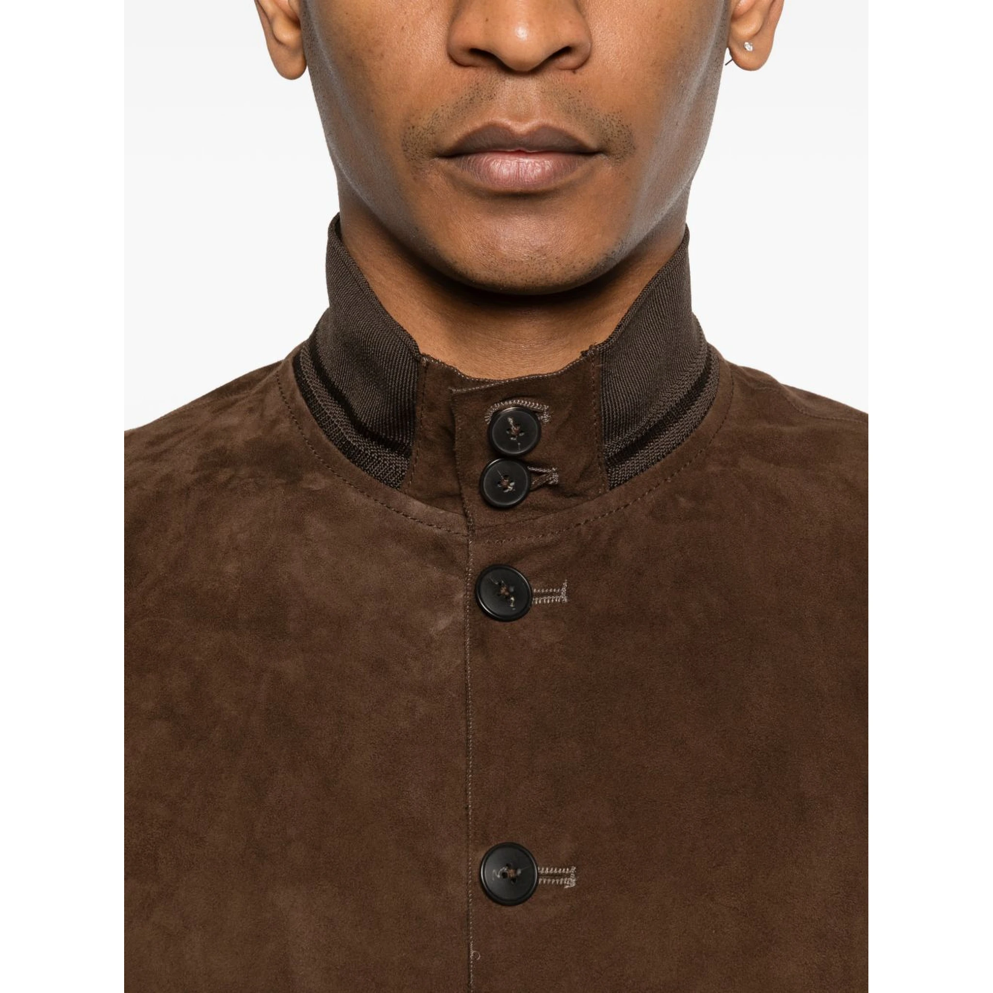 THE JACK AND JACKIE LEATHERS Jackets Brown