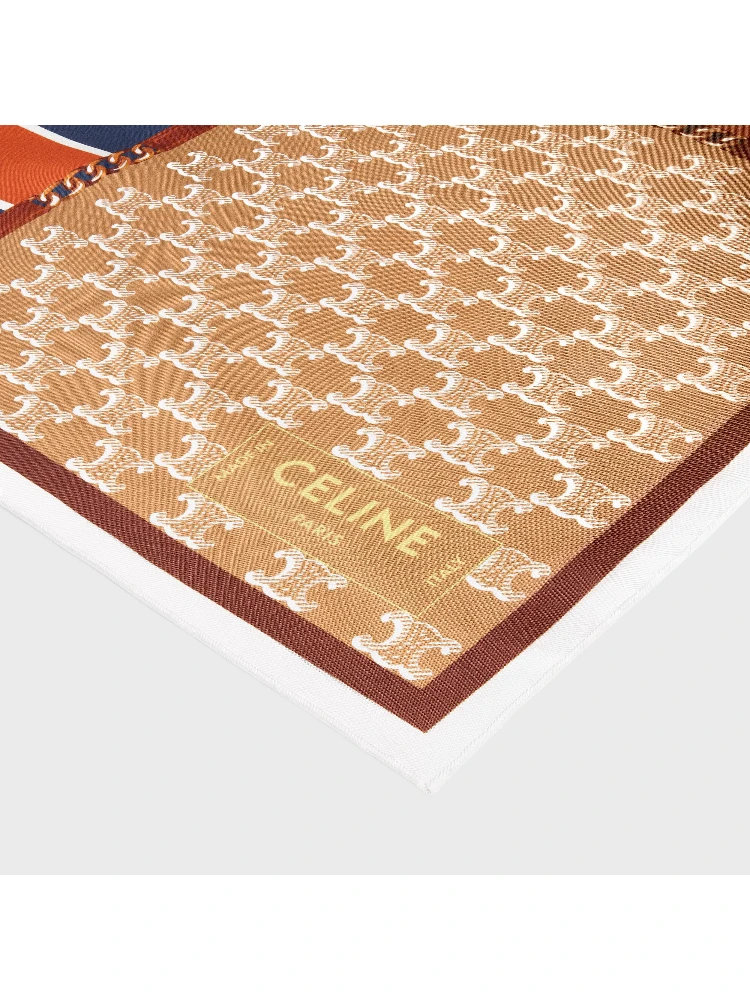 Scarf in silk twill alternative