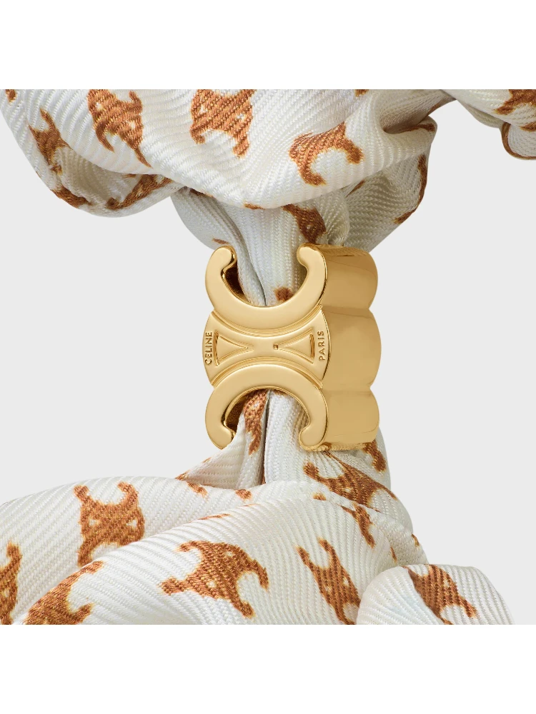 Triomphe silk scrunchy alternative