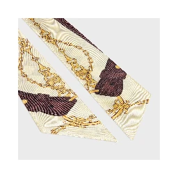 Silk twill foulard