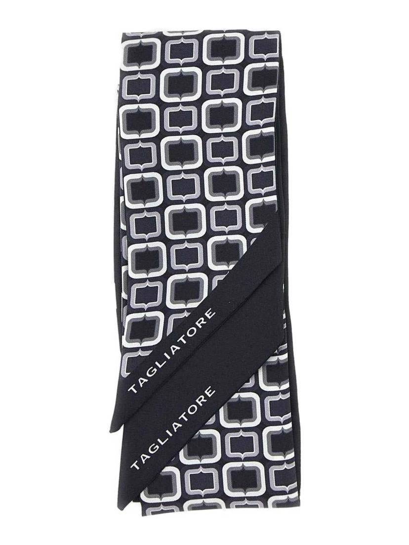 Tagliatore Scarfs Black