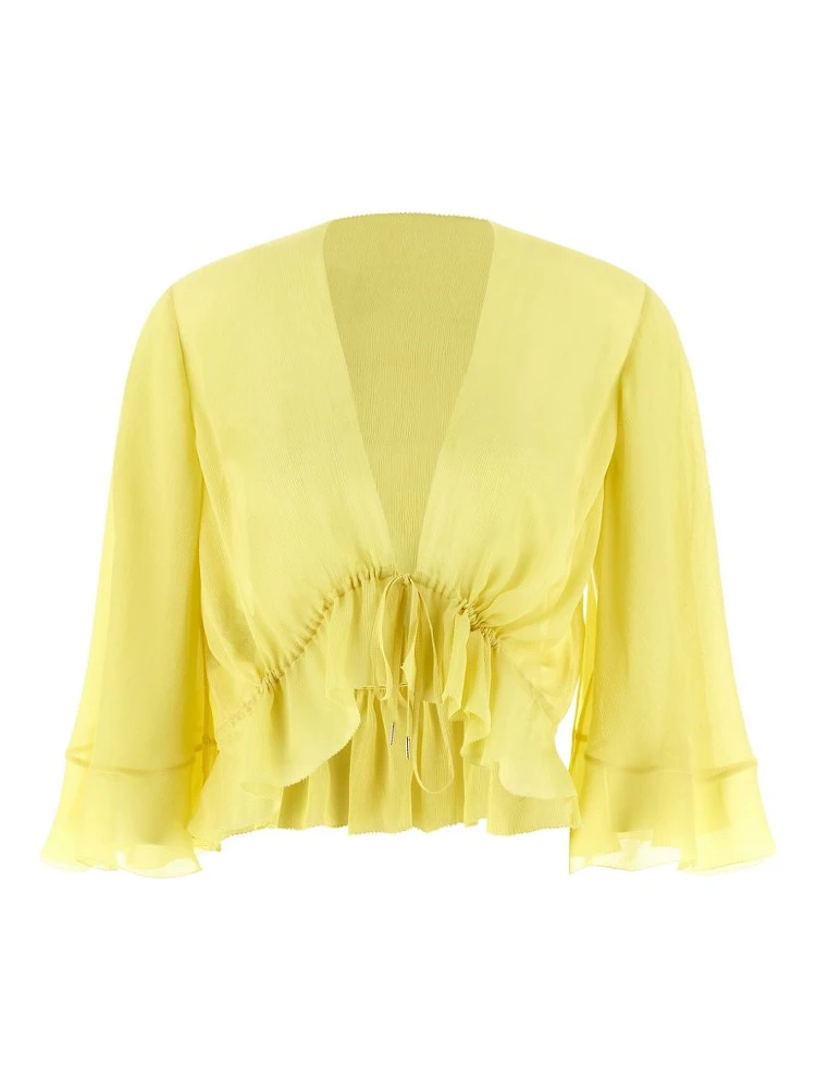 Alberta Ferretti Shirts Yellow