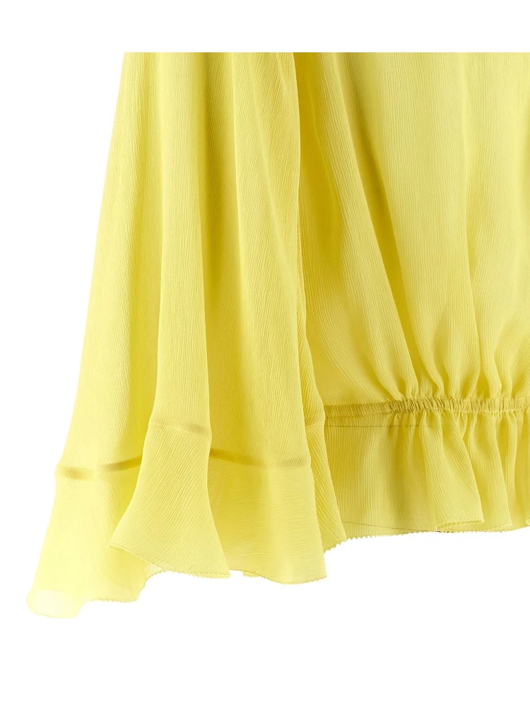 Alberta Ferretti Shirts Yellow alternative