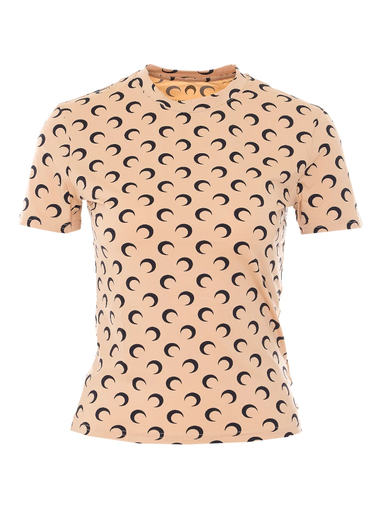 MARINE SERRE T-shirts and Polos Beige
