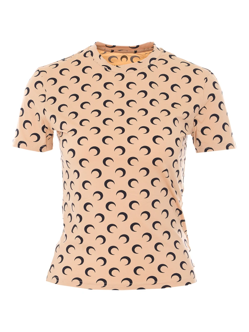 MARINE SERRE T-shirts and Polos Beige