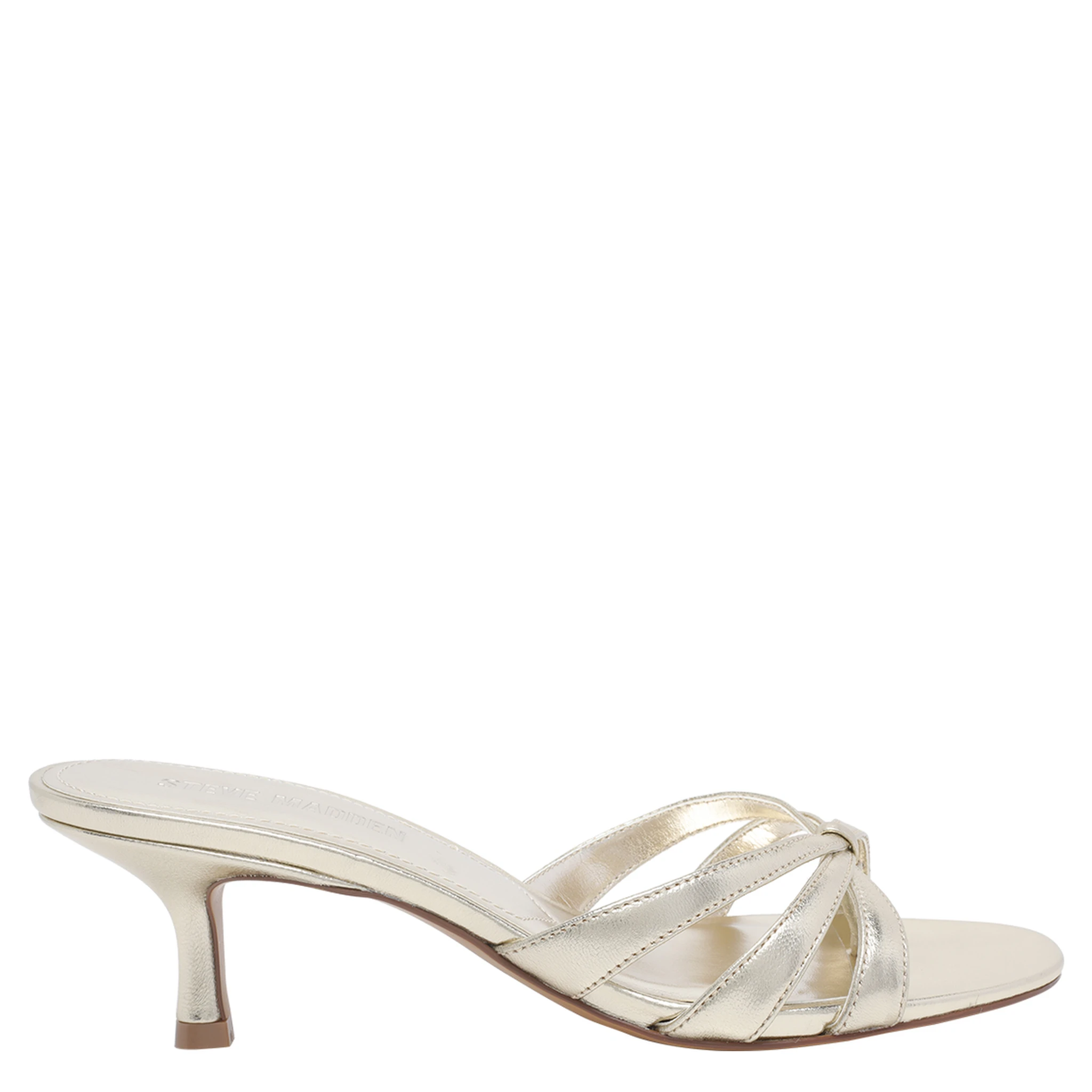 Steve Madden With Heel Golden