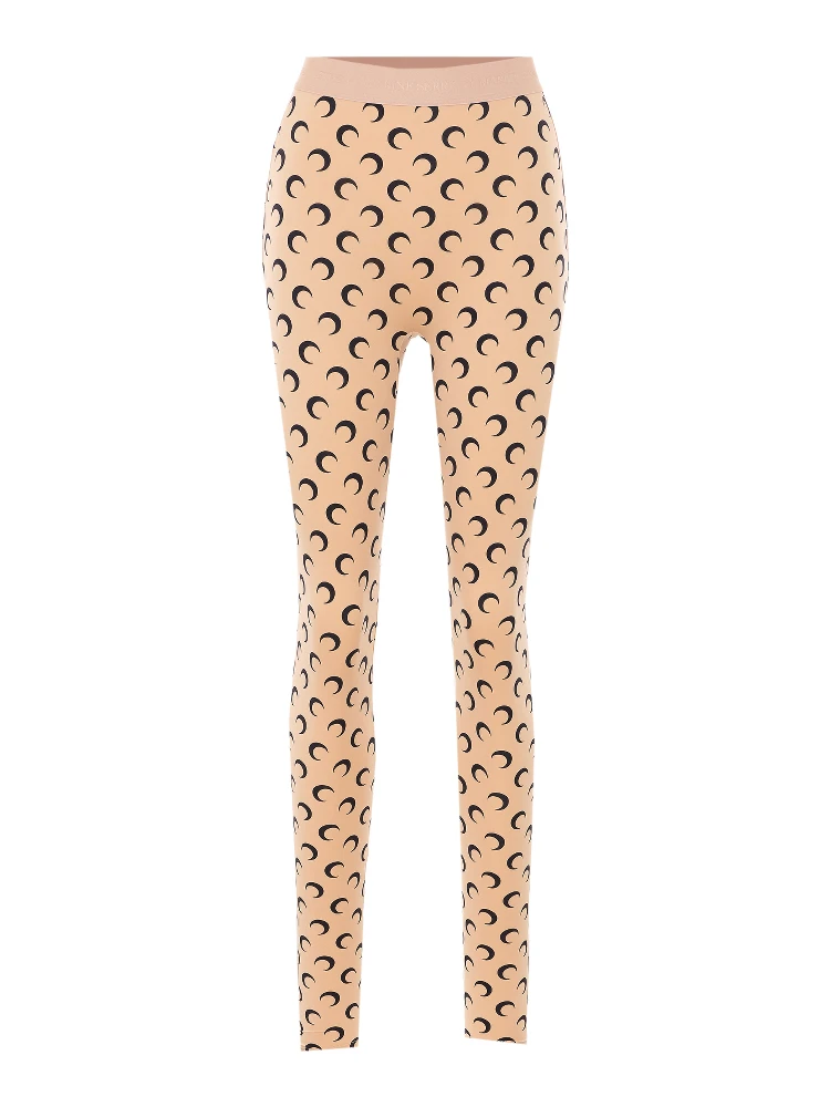 MARINE SERRE Trousers Beige