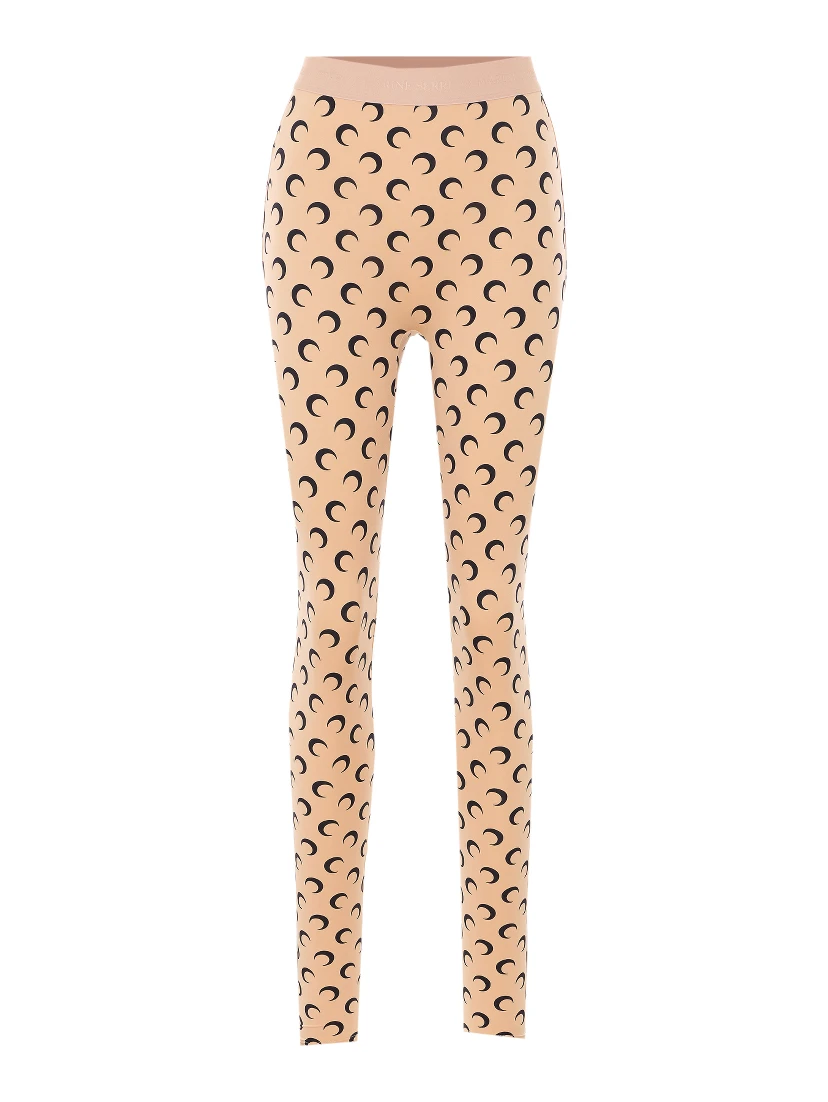 MARINE SERRE Trousers Beige