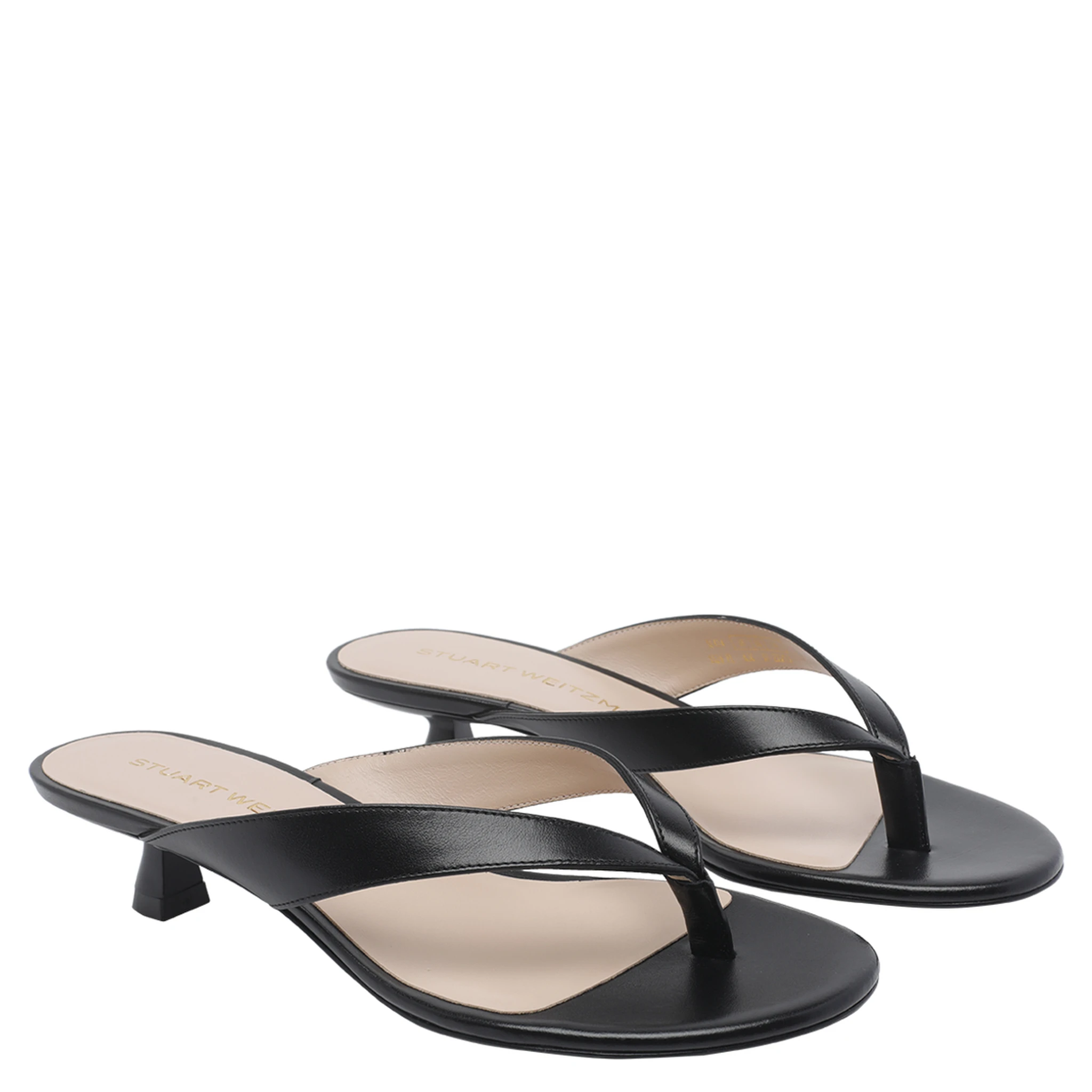 Stuart Weitzman With Heel Black