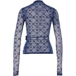 MARINE SERRE Top Blue