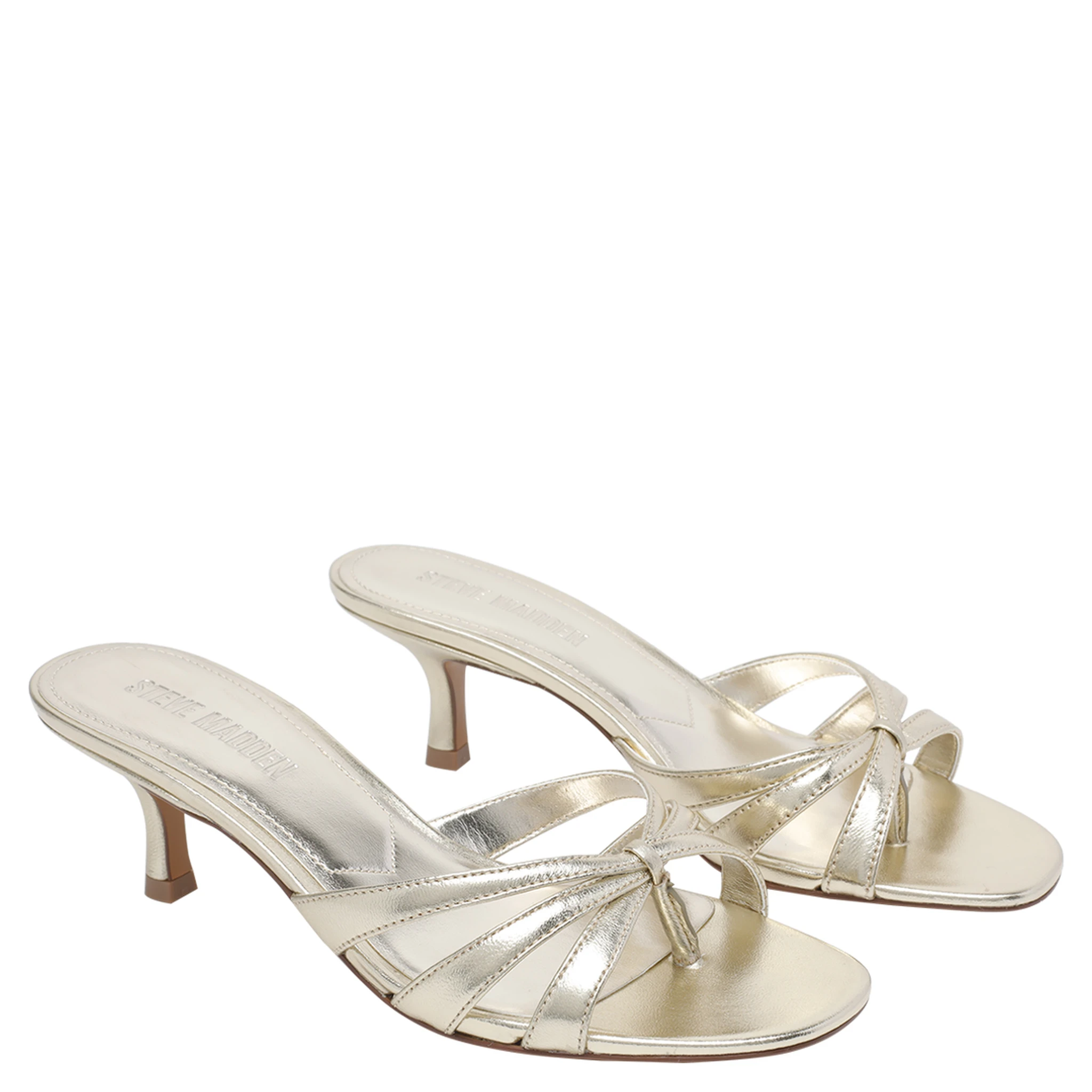 Steve Madden With Heel Golden