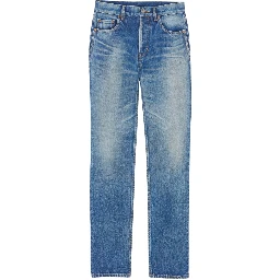 جينز سان لوران أزرق