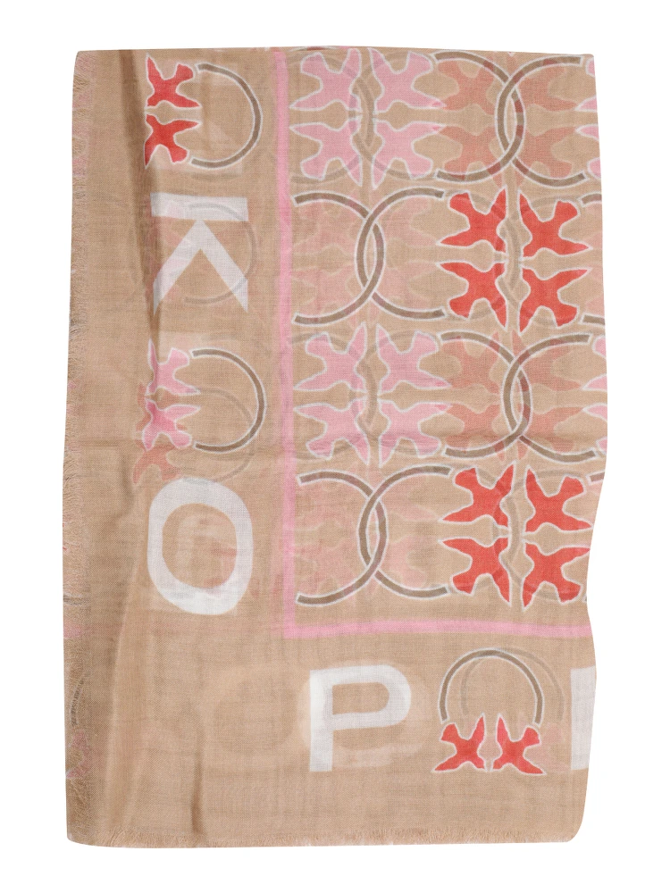 Pinko Scarfs Pink
