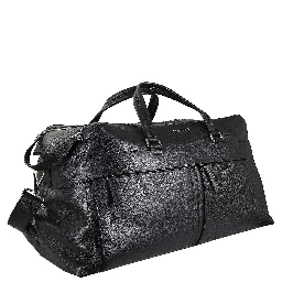 BORSONE MICRON IN PELLE CON TRACOLLA