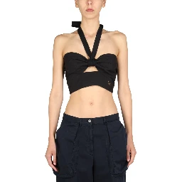 TOP WITH CROSSED STRAPS