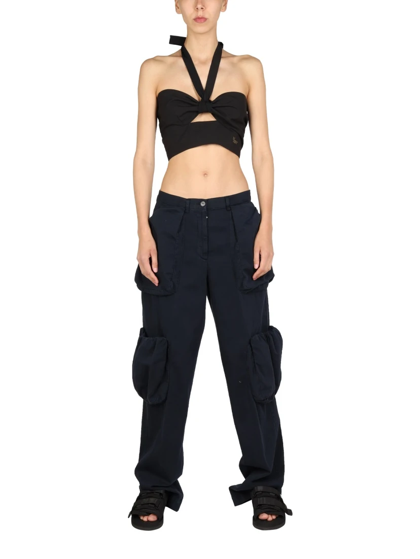 TOP WITH CROSSED STRAPS