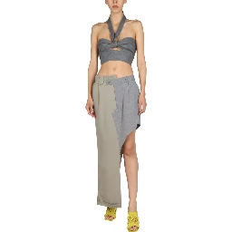 TOP WITH CROSSED STRAPS
