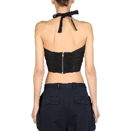 TOP WITH CROSSED STRAPS