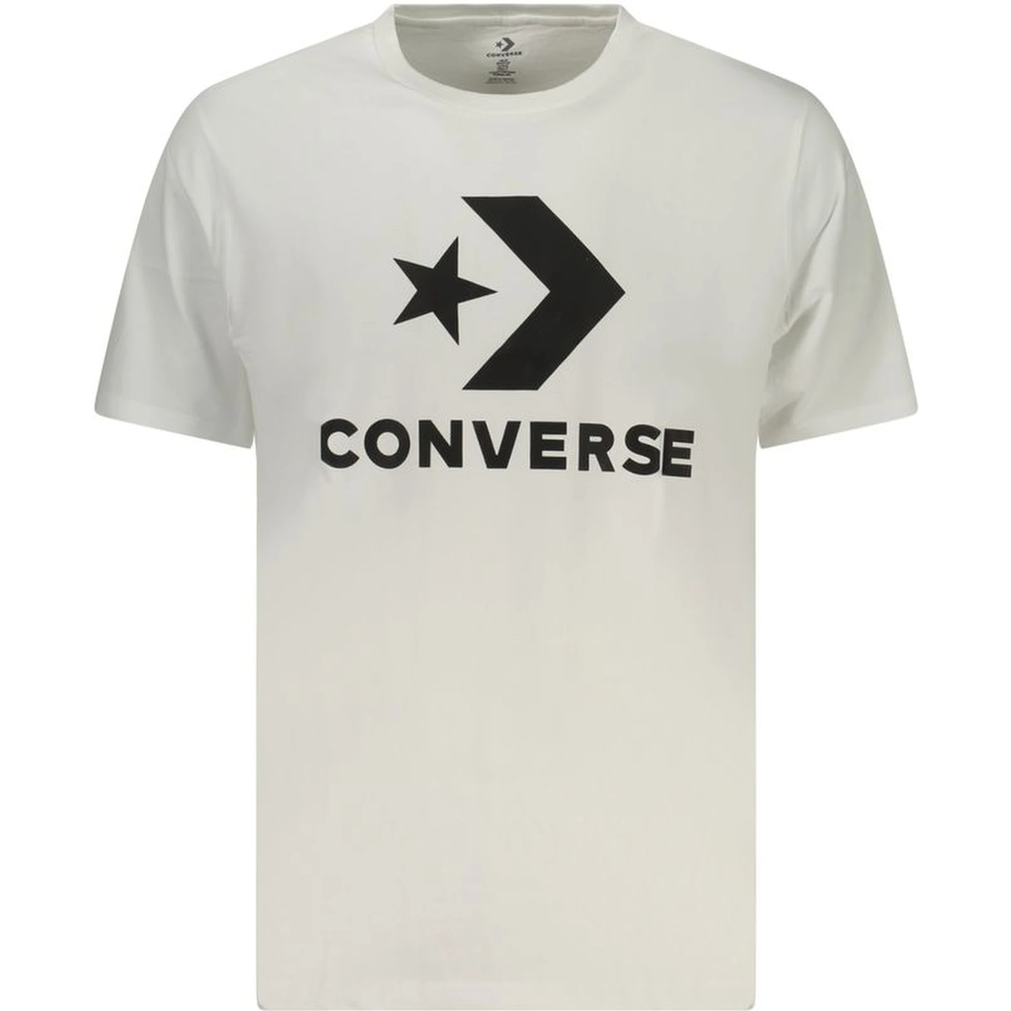 White Cotton Men T-Shirt
