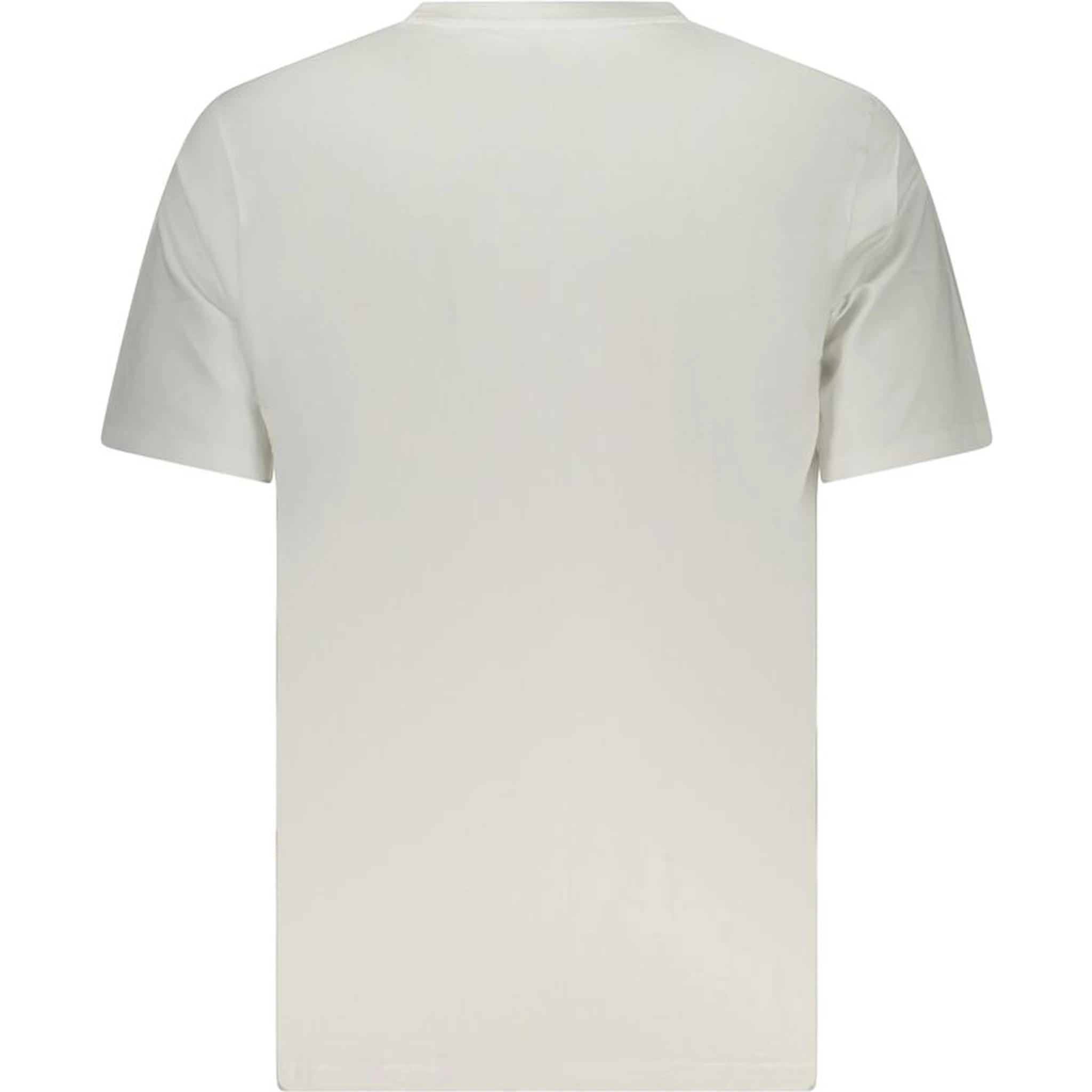 White Cotton Men T-Shirt