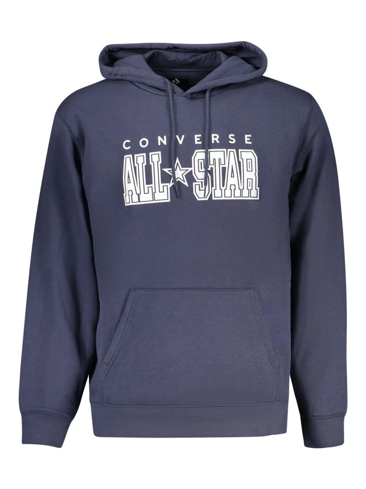 Blue Cotton Men's Sweatshirt