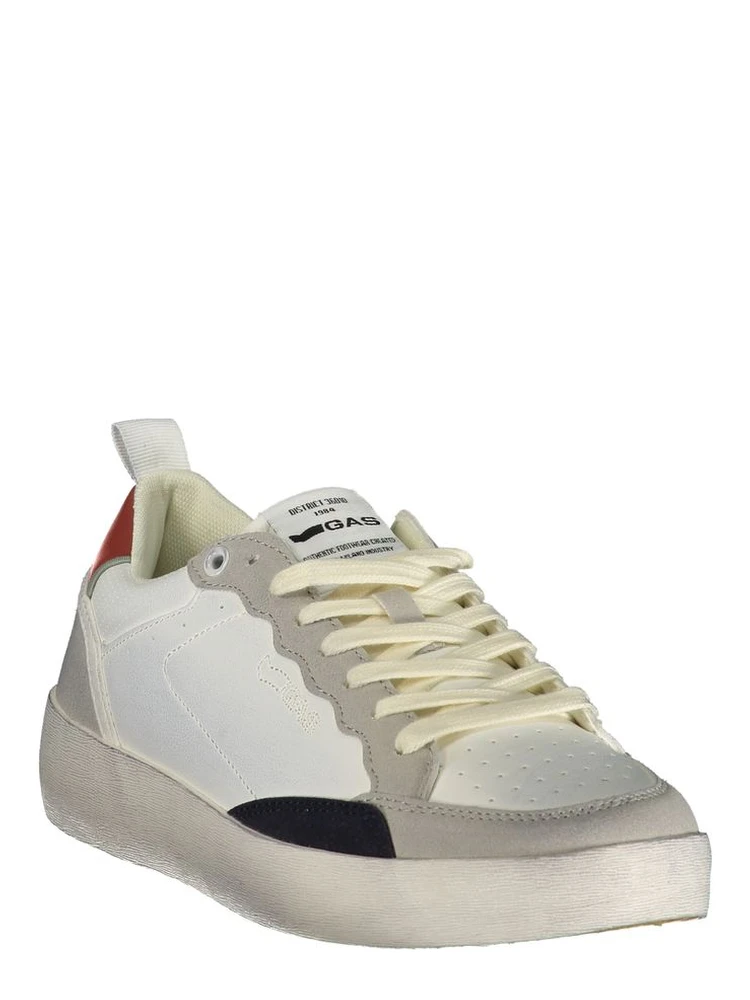White Polyurethane Men Sneaker alternative