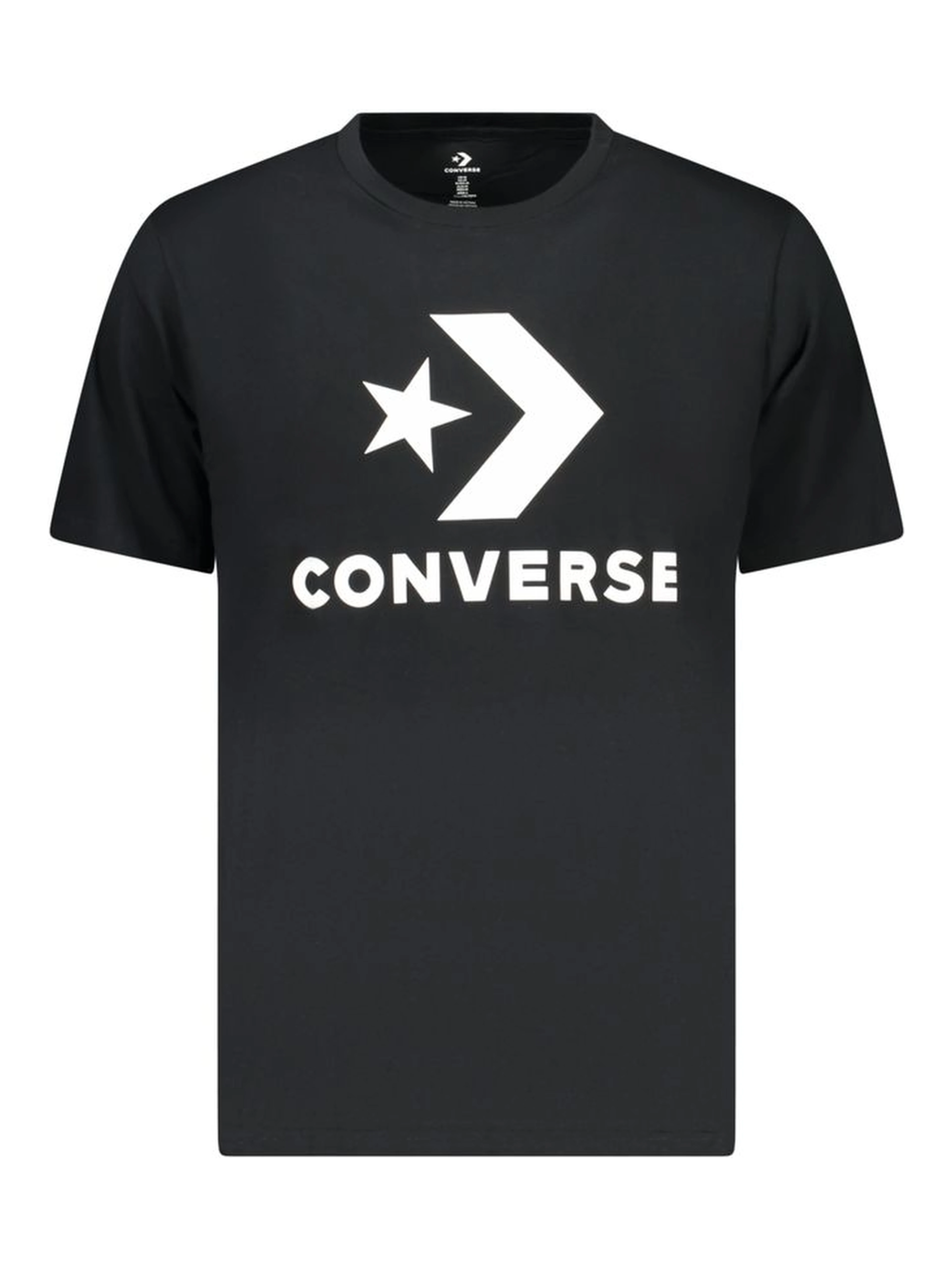 Black Cotton Men's T-Shirt