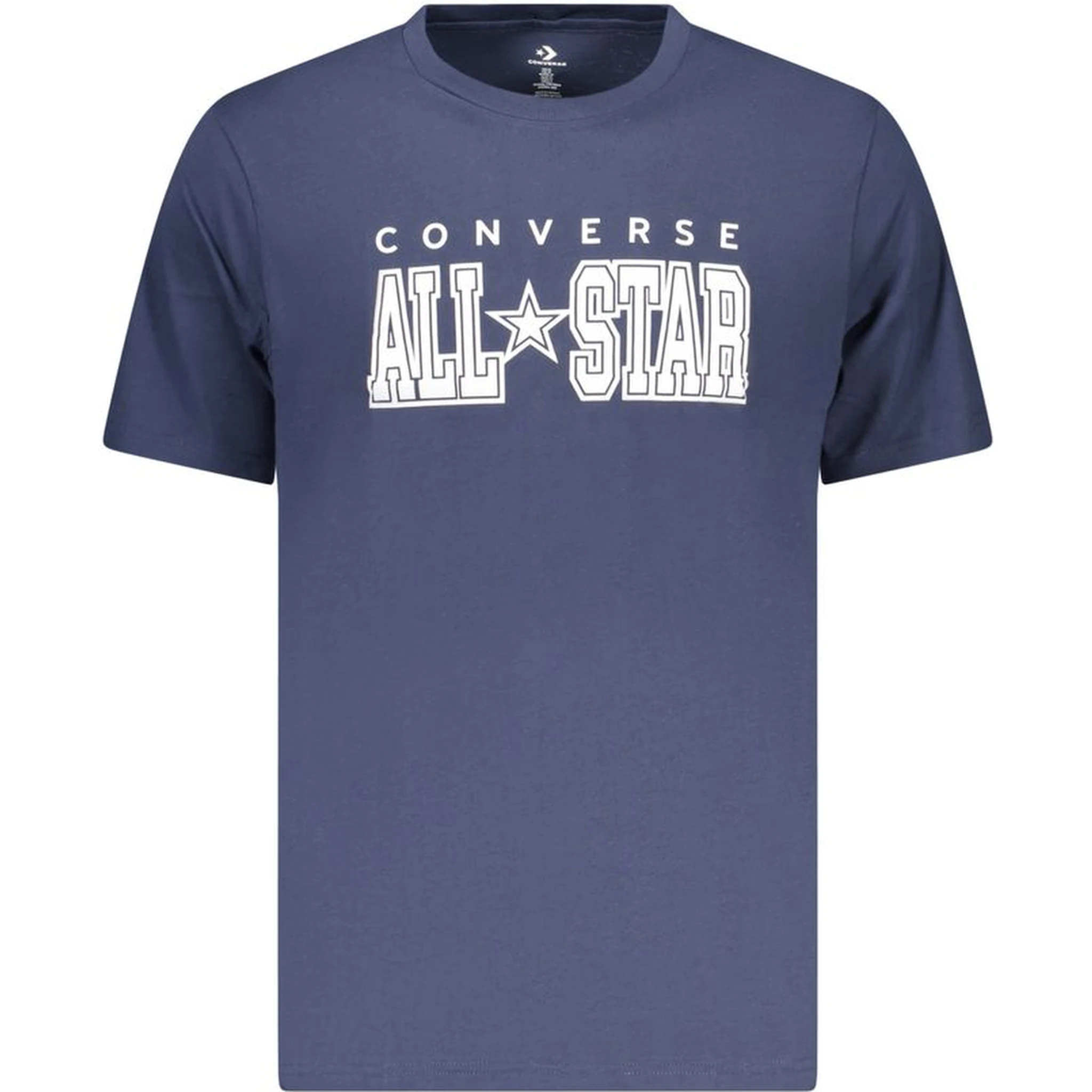 Blue Cotton Men's T-Shirt