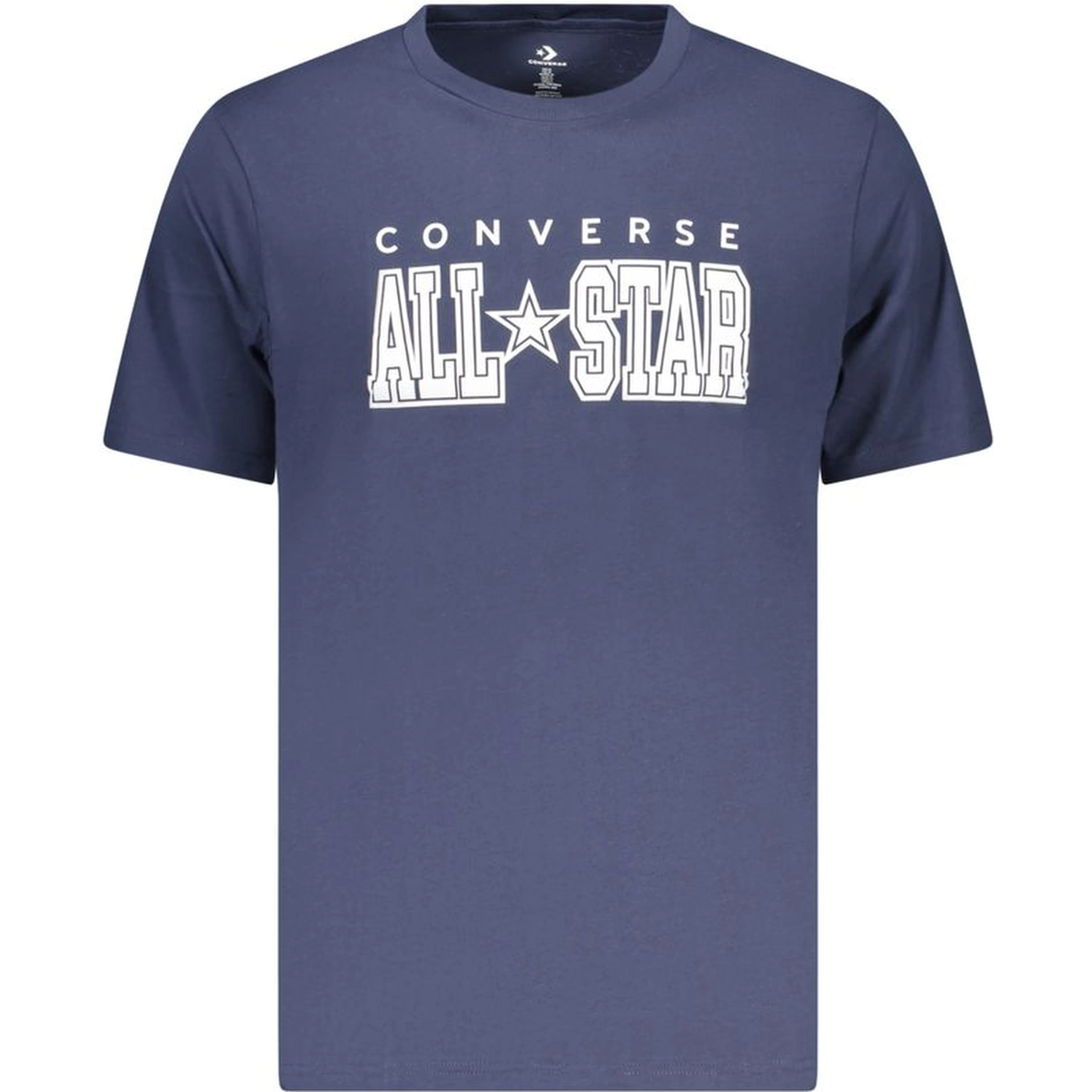 Blue Cotton Men's T-Shirt