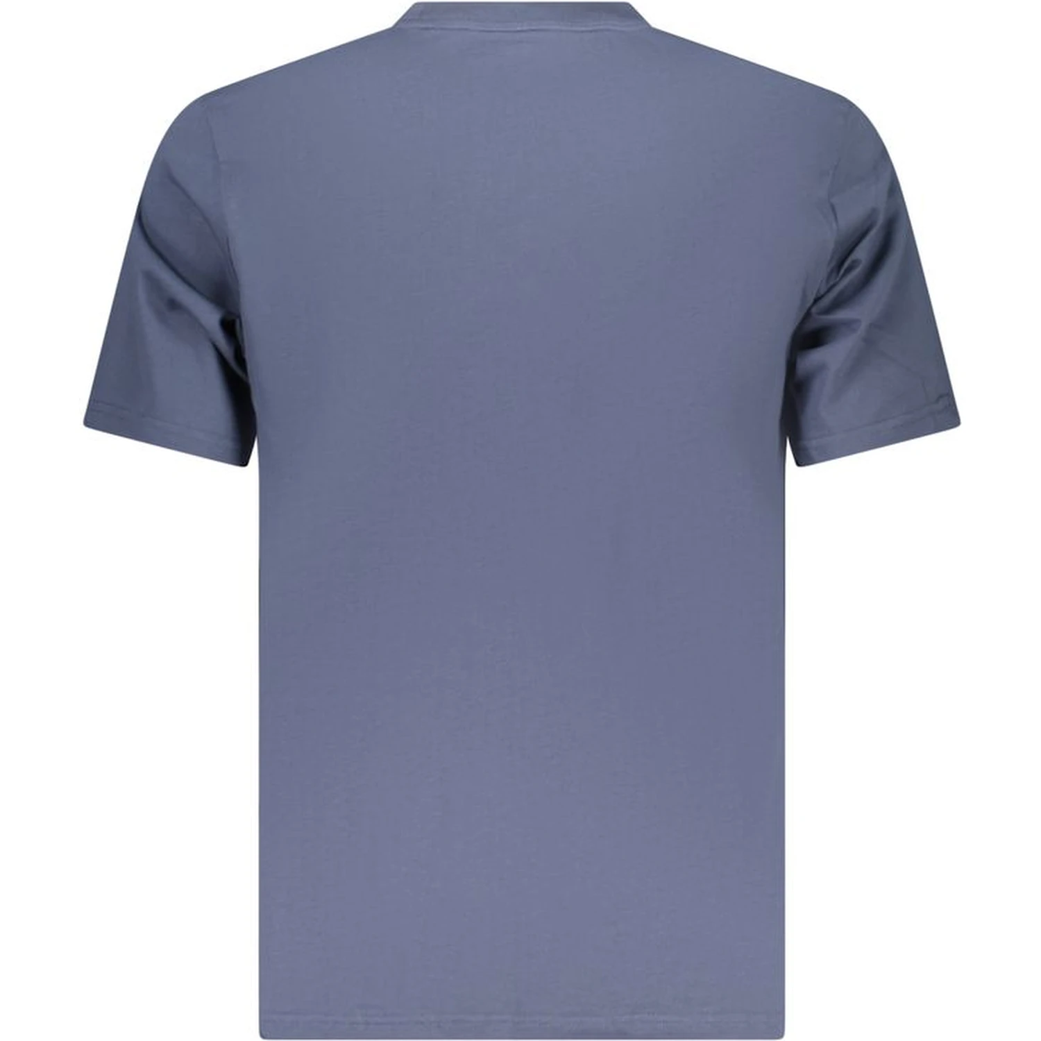 Blu Cotton Men T-Shirt