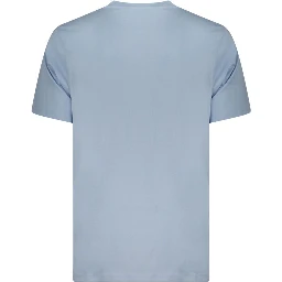 Azzurro Cotton Men T-Shirt
