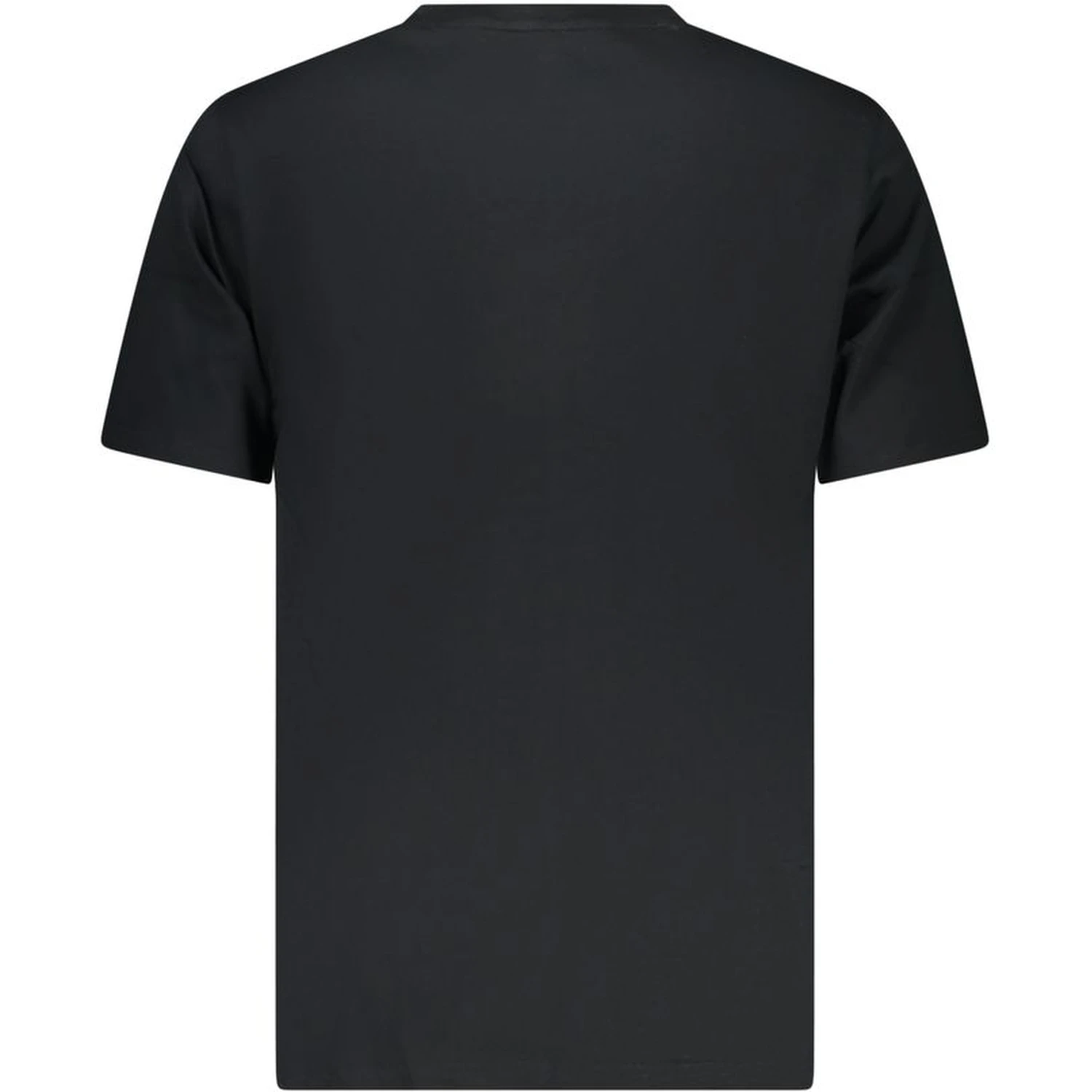 Black Cotton Men's T-Shirt