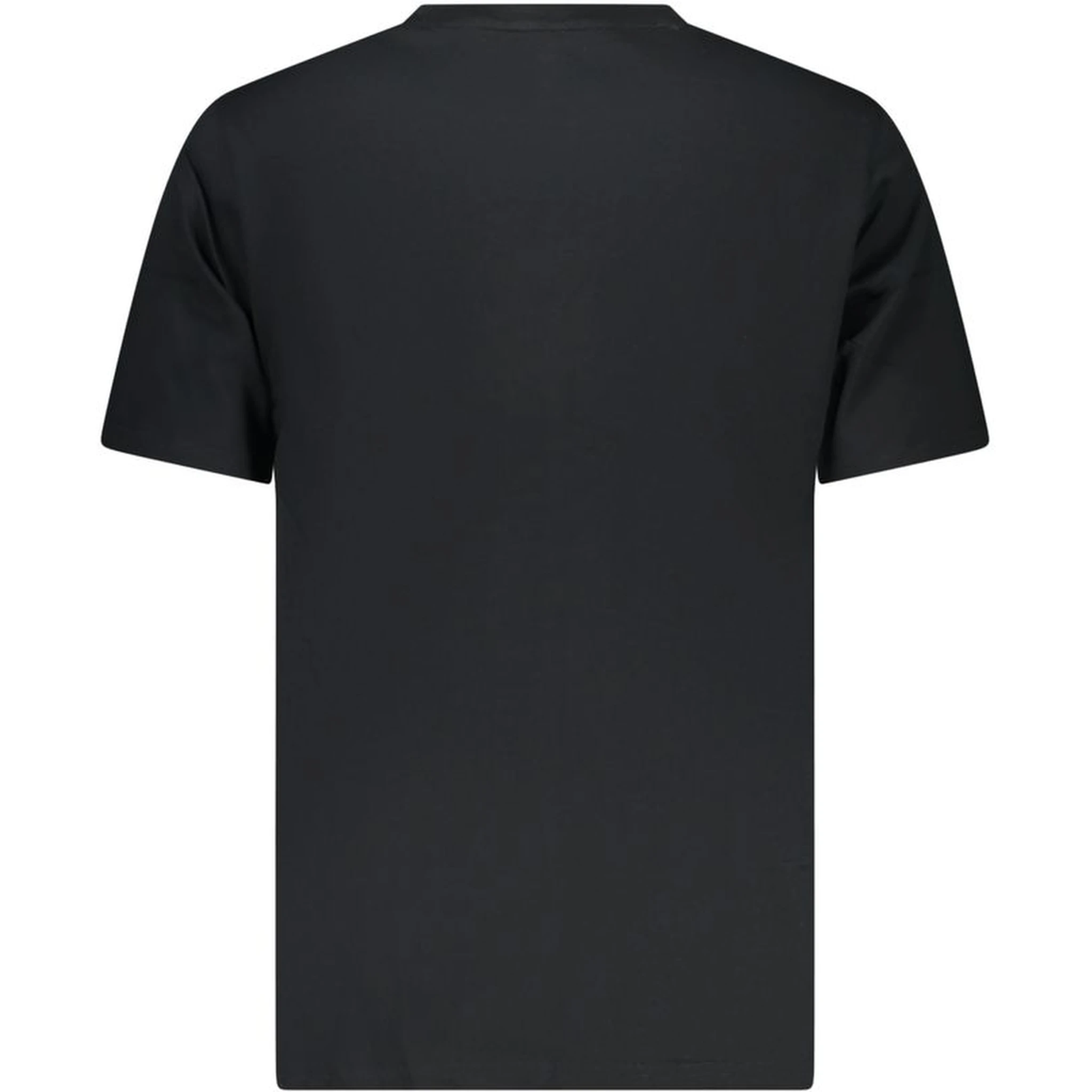 Black Cotton Men's T-Shirt