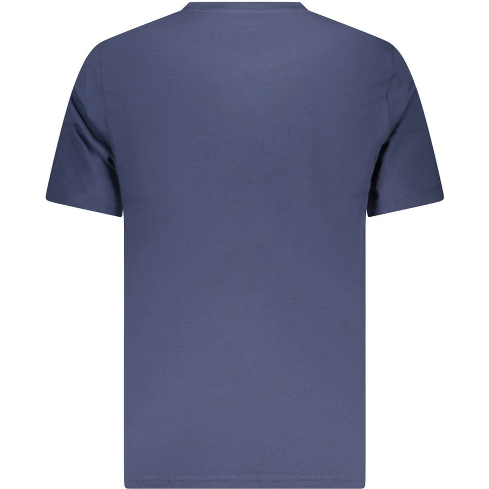 Blue Cotton Men's T-Shirt