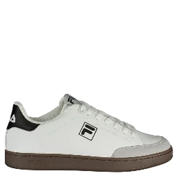 White Polyurethane Men Sneaker