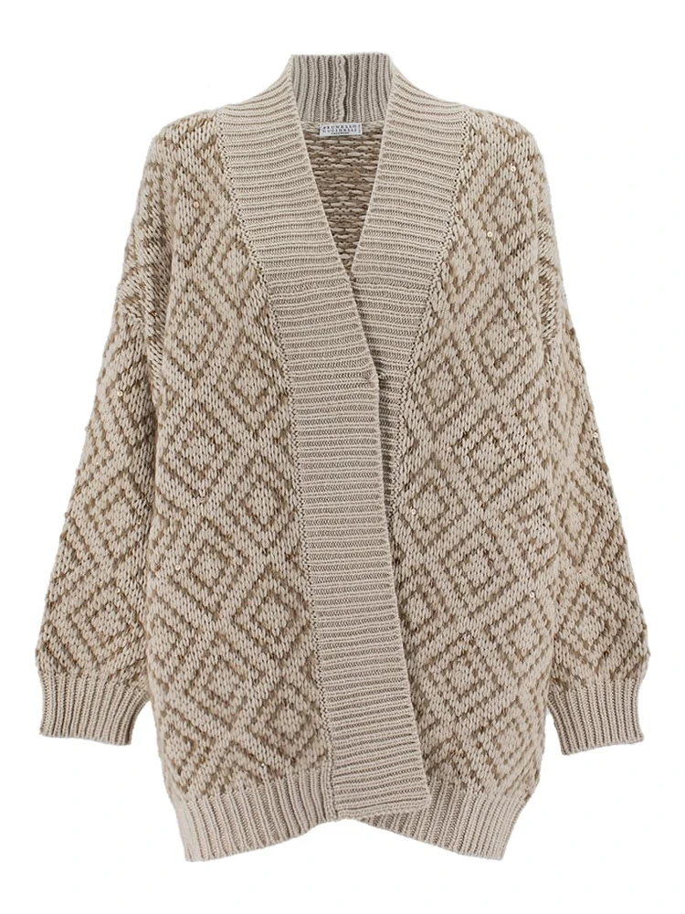 Natural Wool Cardigan