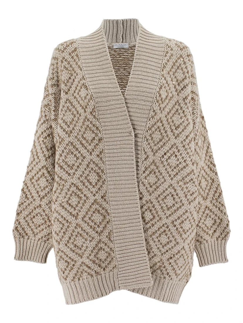 Natural Wool Cardigan