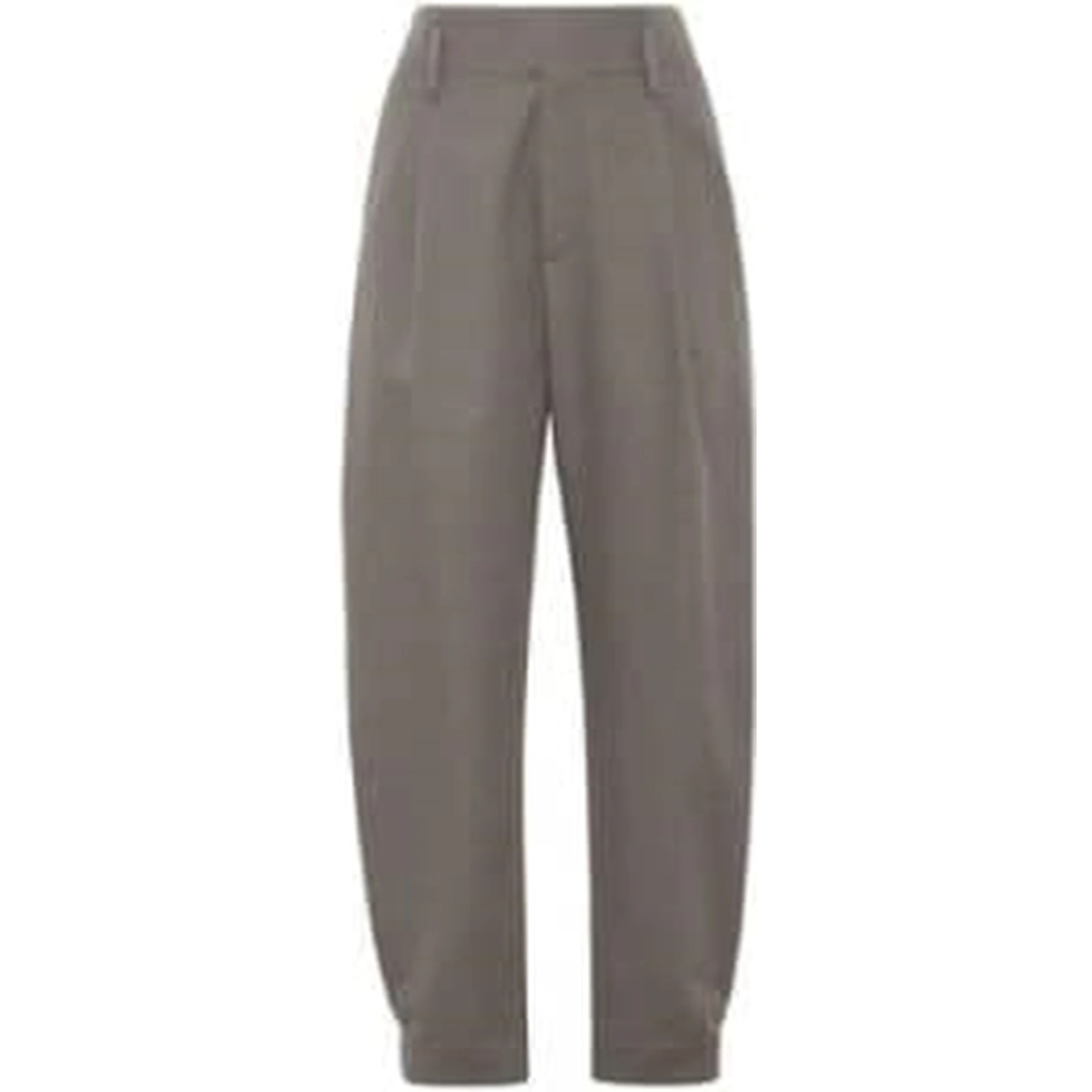 Bicolor Cotton Dress Pants